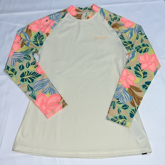 Rip Curl Follow The Sun UPF 50 Long Sleeve Rashguard, SMALL - Picture 2 of 9